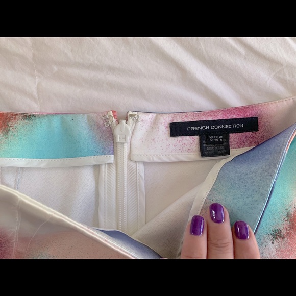 Watercolor Mini Skirt - Picture 4 of 4